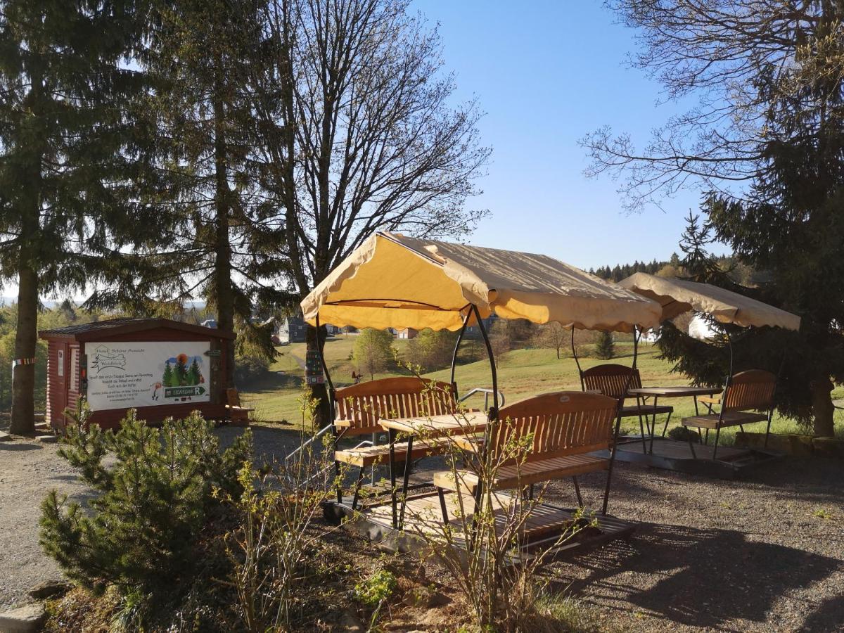 Hotel Schoene Aussicht Masserberg Buitenkant foto