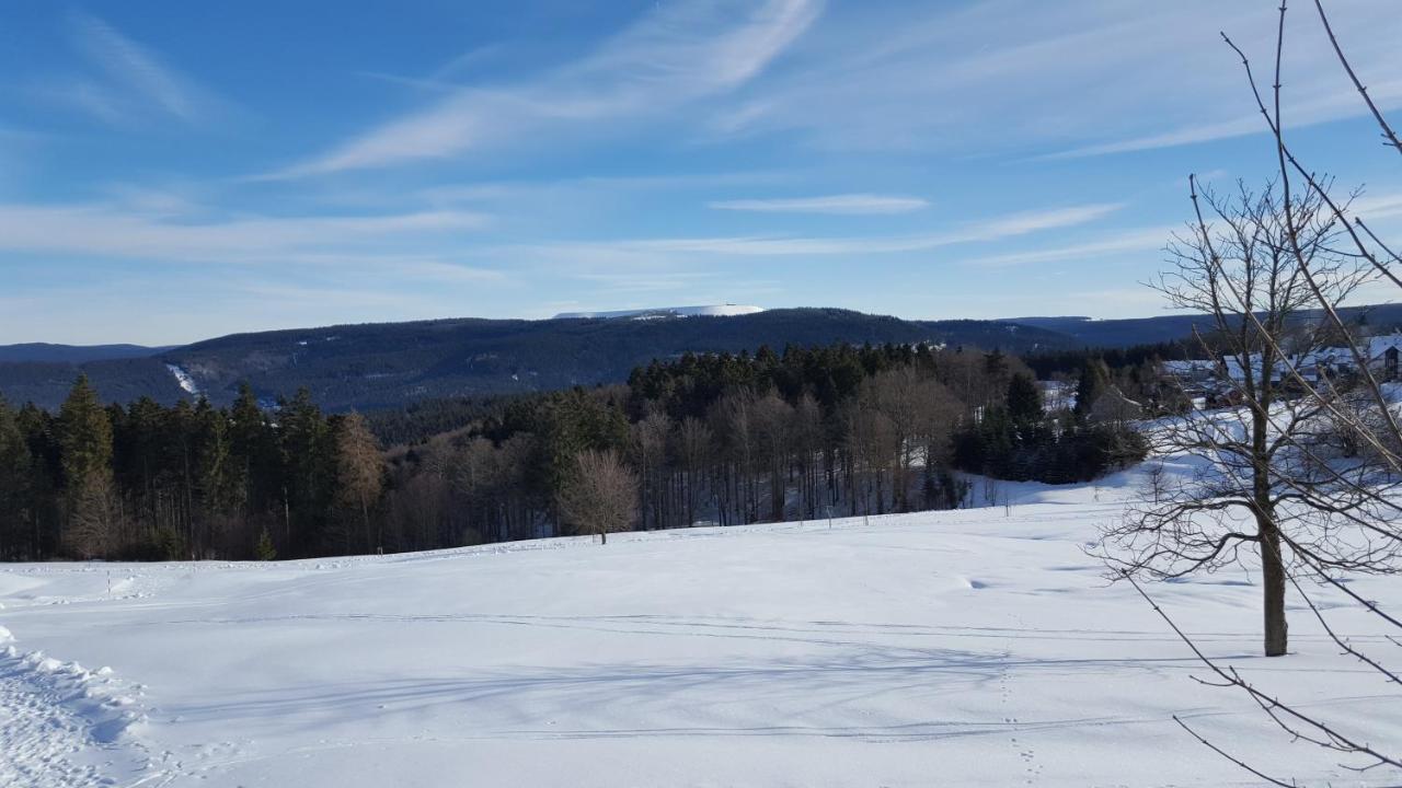 Hotel Schoene Aussicht Masserberg Buitenkant foto