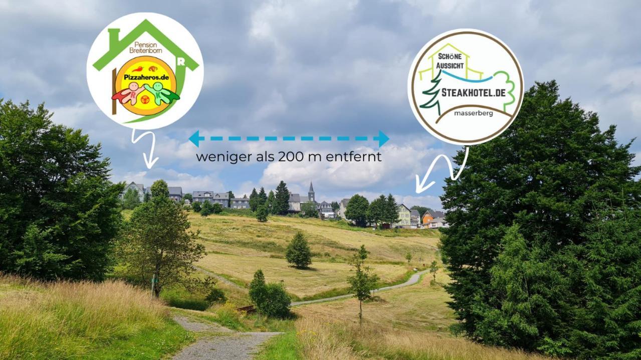 Hotel Schoene Aussicht Masserberg Buitenkant foto